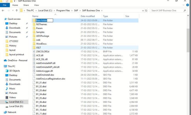 SAP B1 Troubleshooting - Attachments folder not defined & folder ...