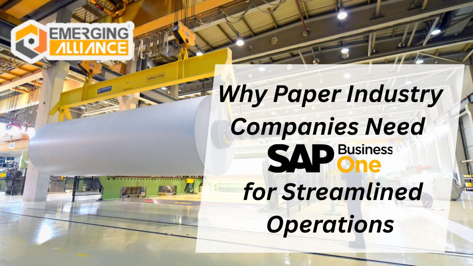 Why Paper Industry Companies Need SAP Business One for Streamlined ...