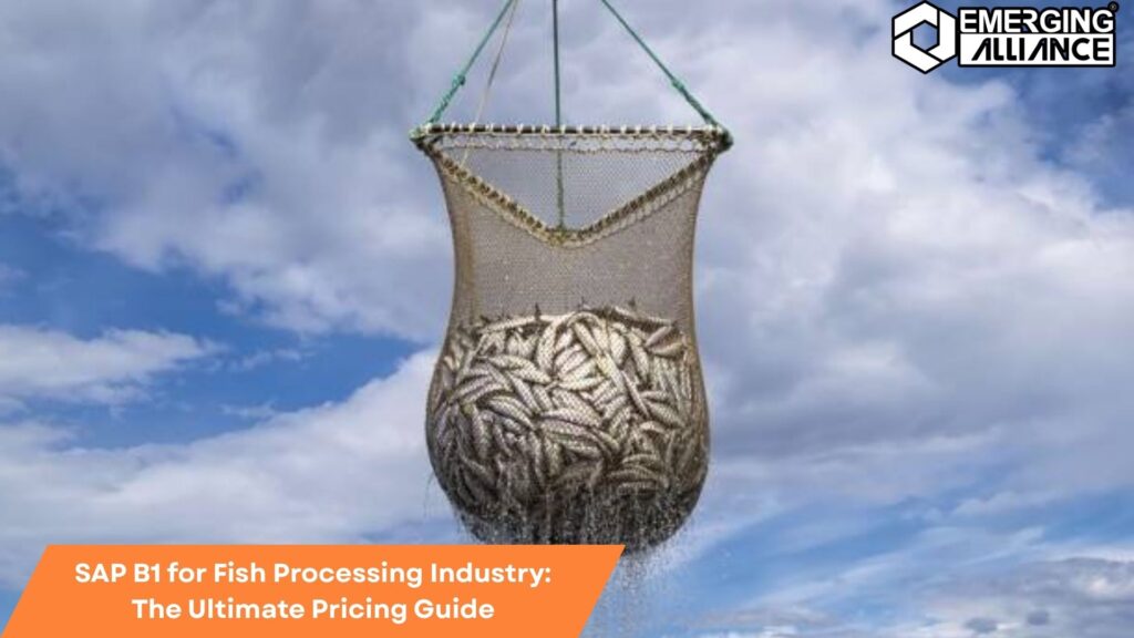 Featured image for SAP B1 for Fish Processing Industry: The Ultimate Pricing Guide, showcasing pricing optimization and efficiency solutions.