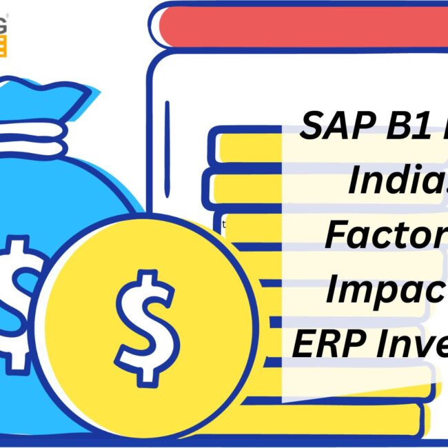 SAP Business One Price in India: Key Factors That Impact Your ERP Investment