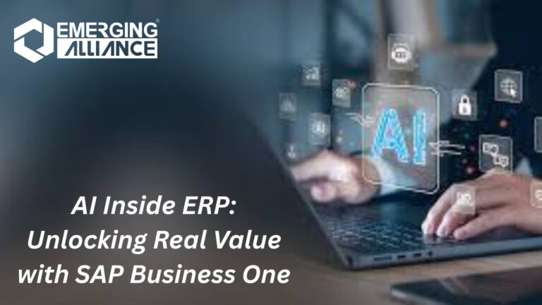 AI Inside ERP: Unlocking Real Value with SAP Business One - SAP B1