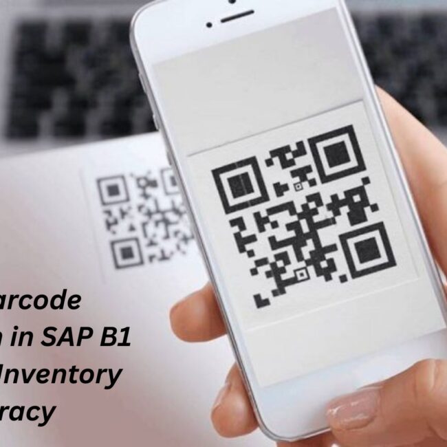 How Barcode Integration in SAP B1 Improves Inventory Accuracy