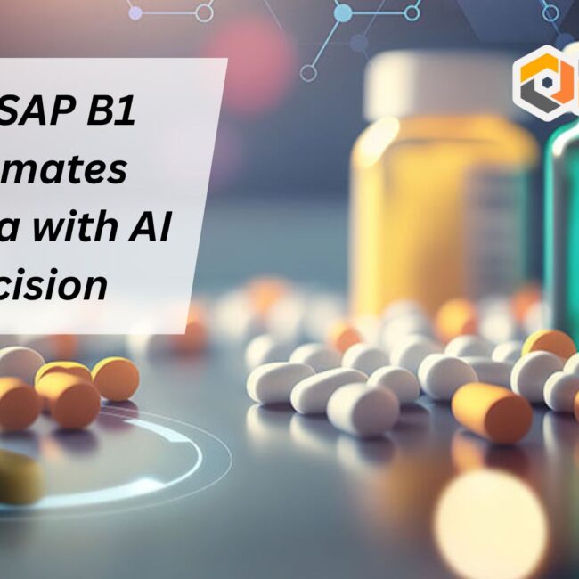 How SAP Business One Automates Pharma with AI Precision