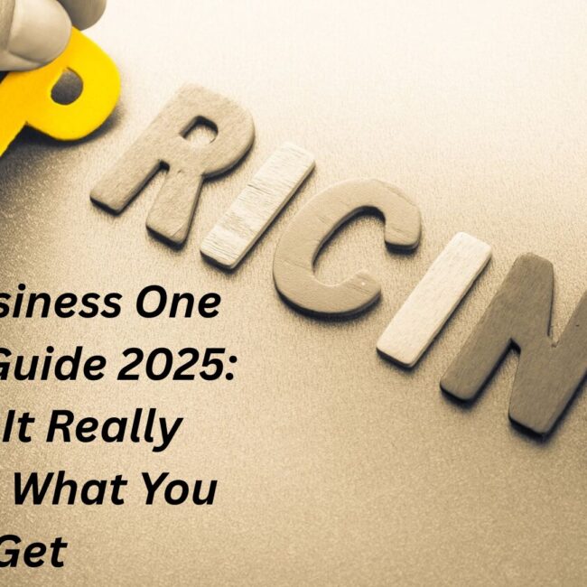 SAP Business One Pricing Guide 2025: What It Really Costs & What You Get
