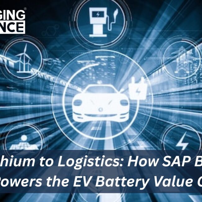 SAP Business One managing the end-to-end EV battery value chain from sourcing lithium to recycling logistics.