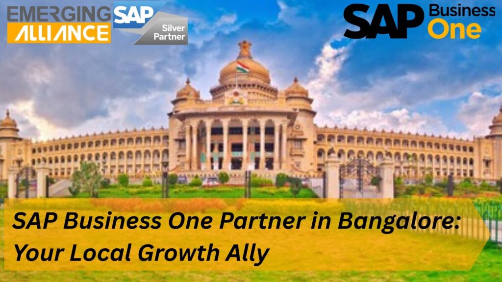 SAP B1 partner in Bangalore supporting SMEs with real-time insights