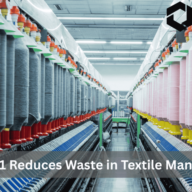 SAP B1 ERP solution optimizing thread production to reduce material and inventory waste in a textile factory.