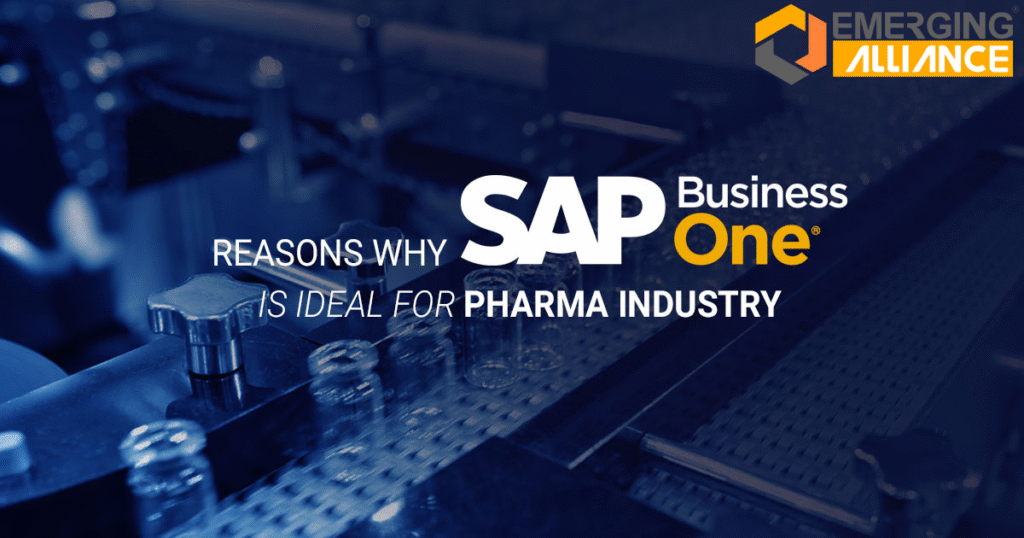 SAP Business One ERP for Pharma Industry ensuring GMP compliance and manufacturing efficiency