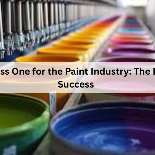 SAP Business One for the Paint Industry ERP system optimizing production and operations