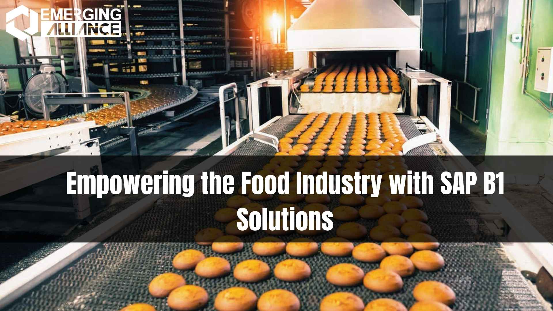 Food industry using SAP B1 ERP to streamline production and operations.