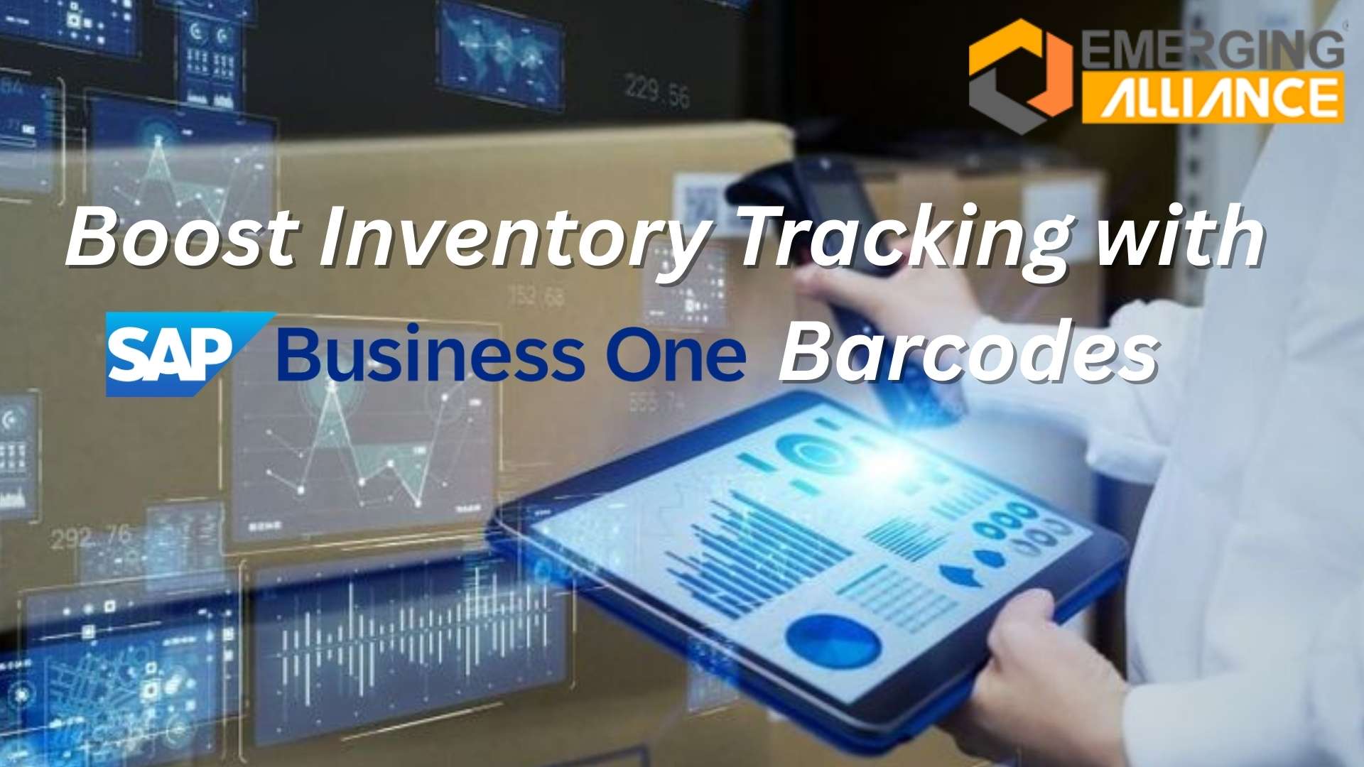 Warehouse team using SAP B1 Barcodes for real-time inventory tracking
