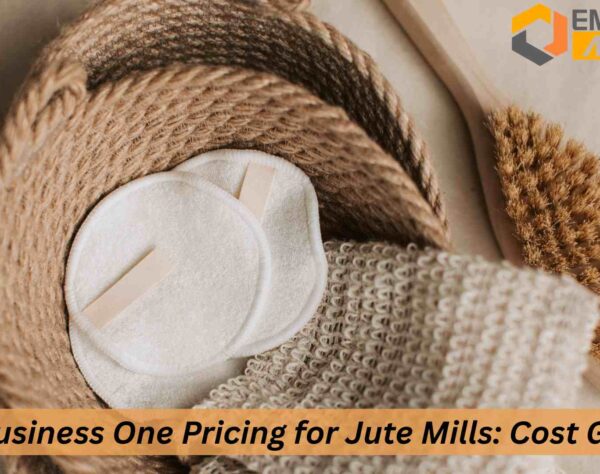 SAP Business One dashboard showing inventory, production, and financial management for jute mills