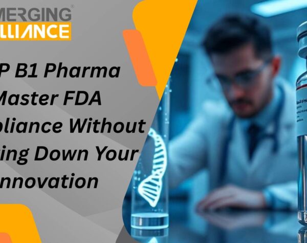 SAP B1 Pharma ERP dashboard showing pharmaceutical manufacturing, quality control, and FDA compliance tracking