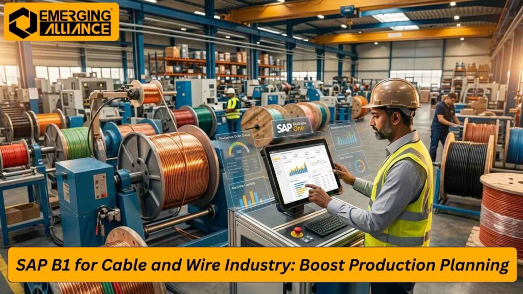 SAP B1 for Cable and Wire Industry Boost Production Planning