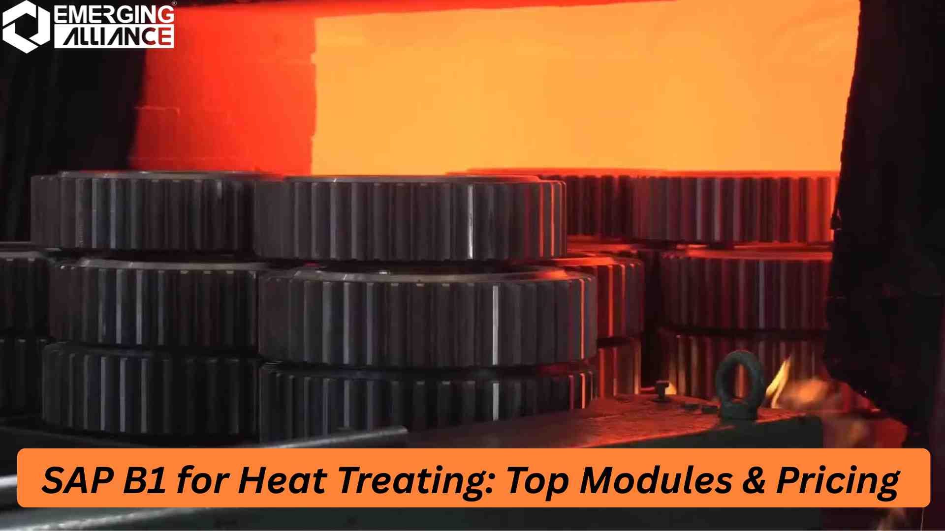 SAP Business One dashboard for heat treating service production and financial management