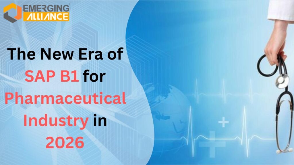 Pharmaceutical business using SAP B1 for Pharmaceutical Industry ERP solutions for compliance and scalable operations