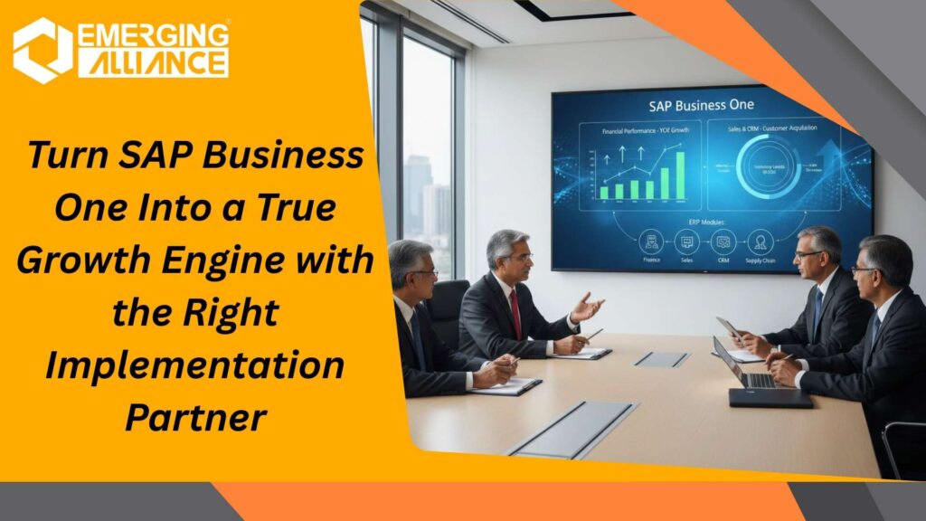 SAP Business One Partner in India enabling ERP growth and digital transformation.