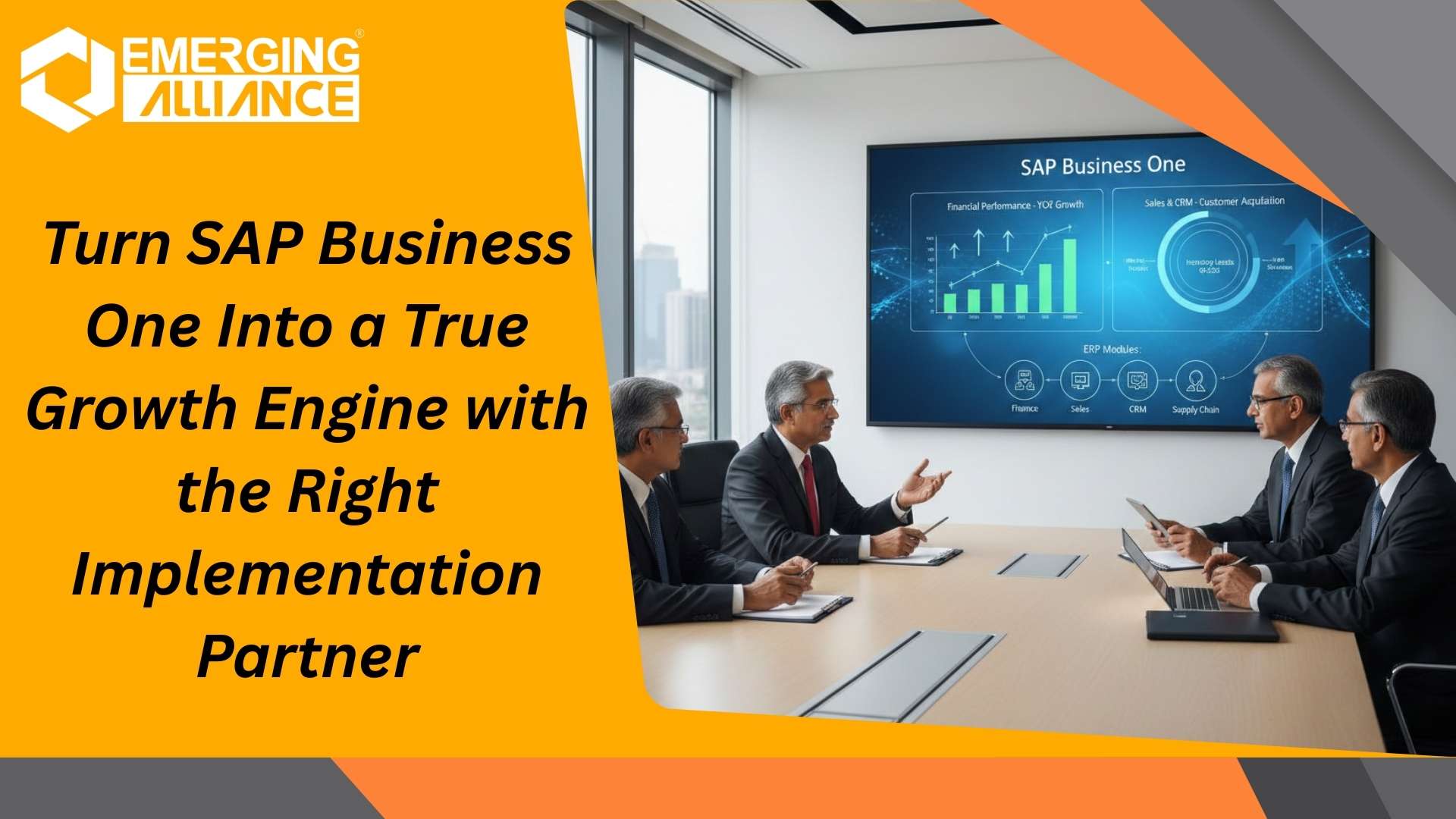 SAP Business One Partner in India enabling ERP growth and digital transformation.