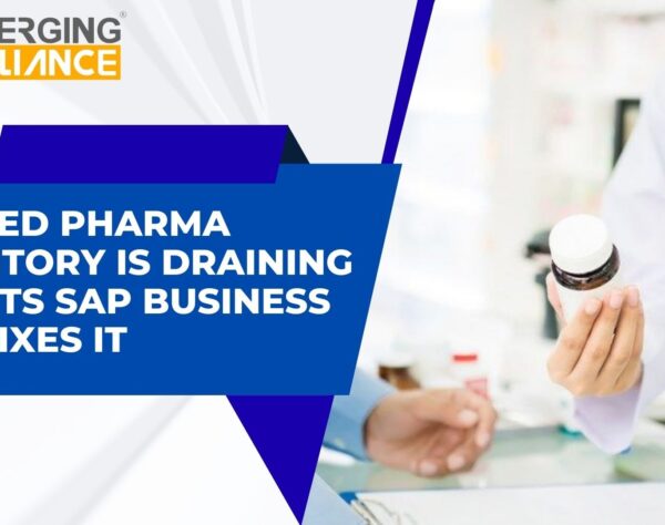 SAP Business One ERP for pharmaceutical industry showing batch tracking, expiry monitoring, and inventory management dashboard.