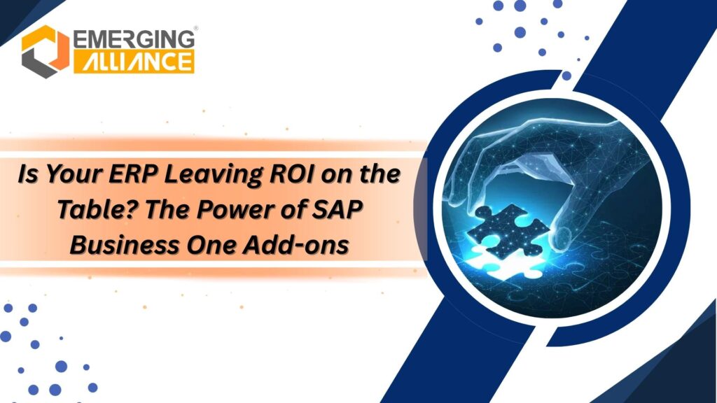 SAP Business One add-ons automating invoice distribution and document workflows in ERP system