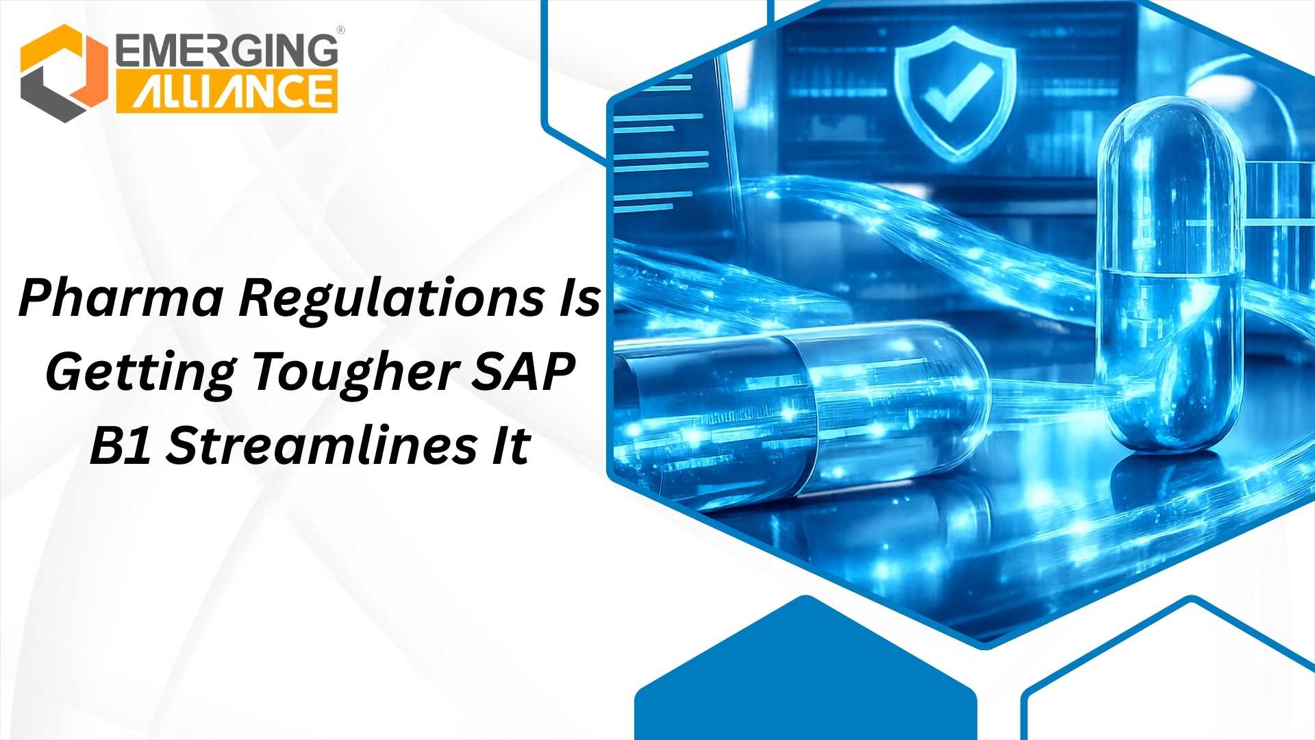 SAP Business One for pharma industry showing batch traceability, compliance management, inventory control, and manufacturing operations.