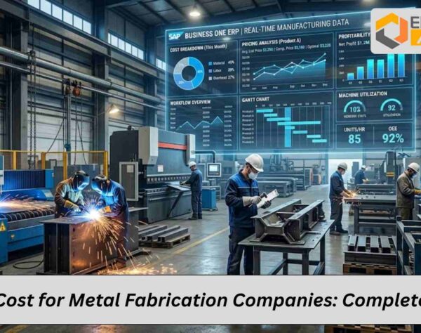 SAP Business One cost overview for metal fabrication companies ERP pricing breakdown