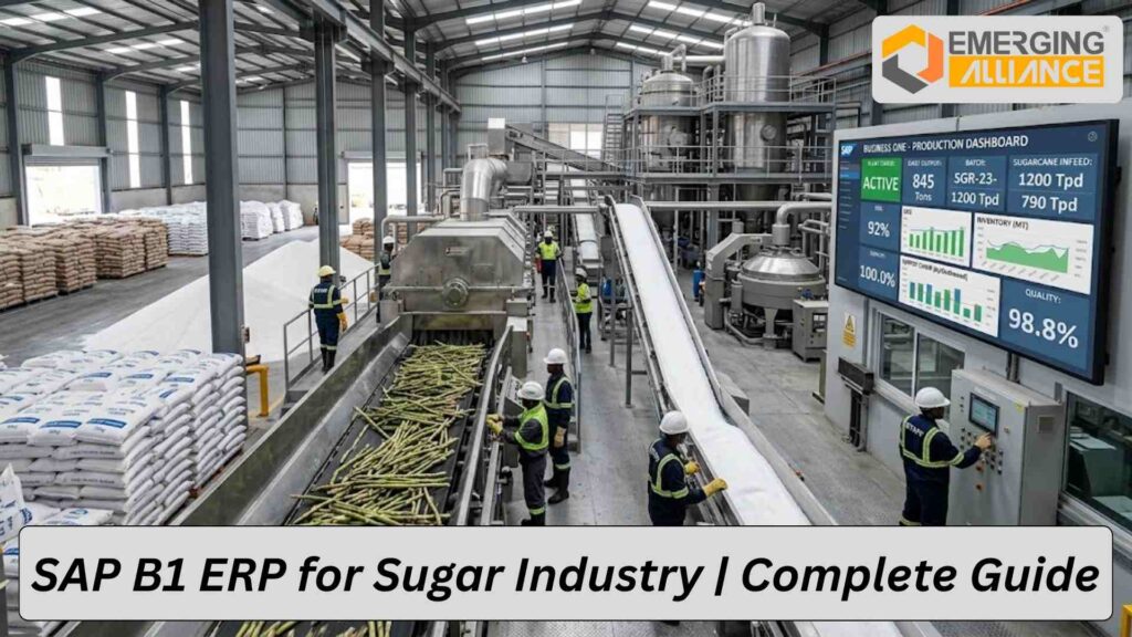 SAP B1 ERP for Sugar Industry: End-to-End Business Management Solution