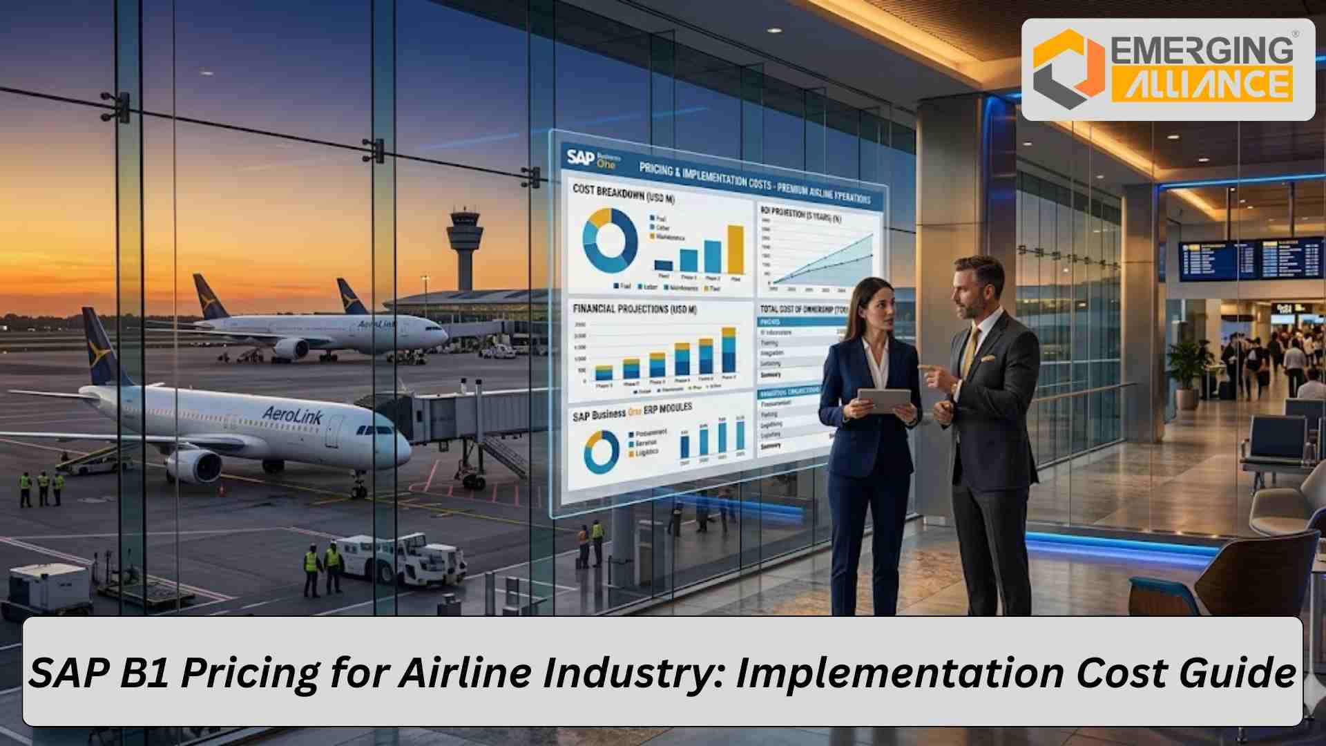 Discover SAP B1 pricing for the airline industry and learn implementation costs, factors, and tips for cost-effective ERP deployment.