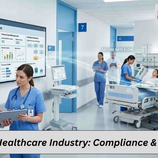 SAP B1 healthcare ERP dashboard for patient records and compliance management