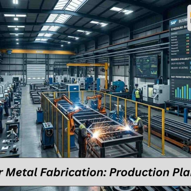SAP B1 for Metal Fabrication Industry: Production Planning ERP for Smarter Manufacturing