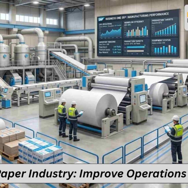 Discover how SAP B1 for Paper Industry enhances efficiency, streamlines operations, and boosts profitability with ERP solutions.