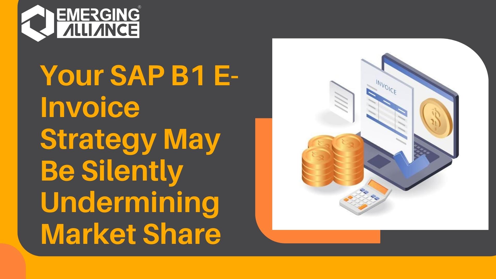 SAP B1 e invoice compliance dashboard showing IRN validation and GST integration