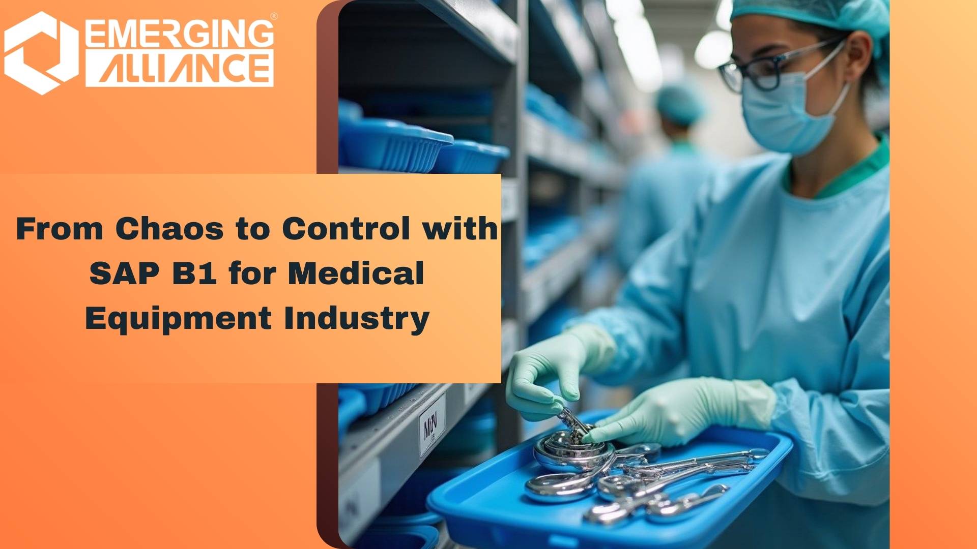 SAP B1 for Medical Equipment Industry showing batch tracking inventory compliance and service management