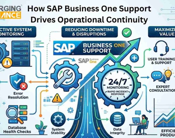 SAP Business One Support ensuring system uptime, data accuracy, and seamless workflows