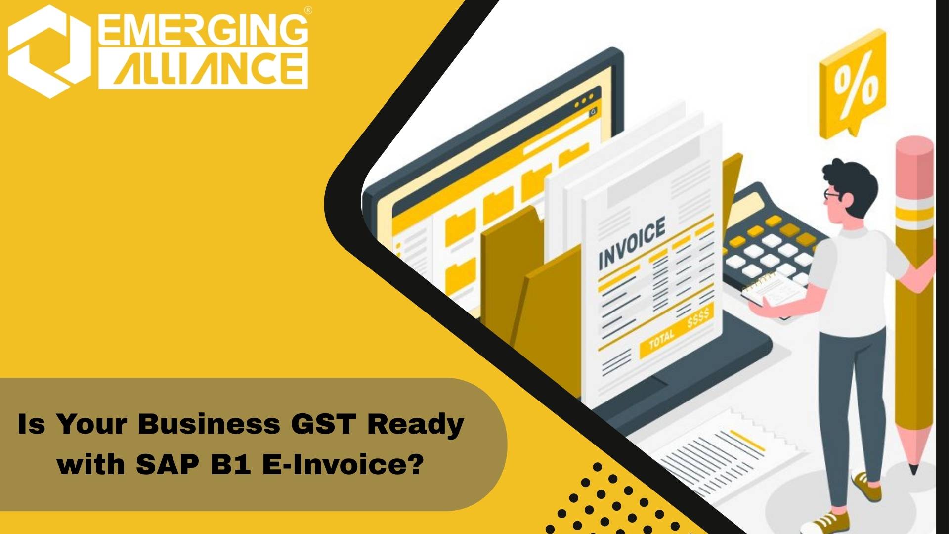 SAP Business One e-invoice solution showing IRN generation and GST compliance workflow integration with IRP system