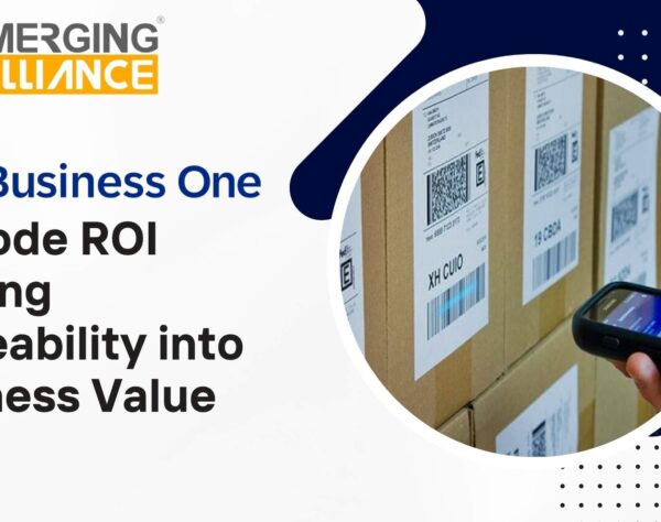 SAP Business One barcode scanning for real-time inventory and batch tracking