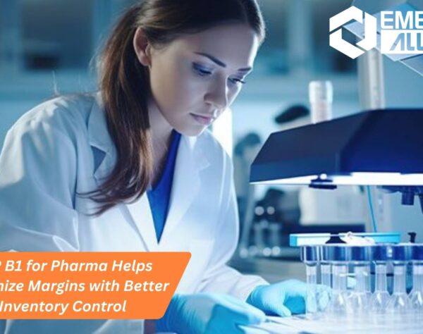 SAP Business One Pharma dashboard showing batch tracking inventory and real-time insights