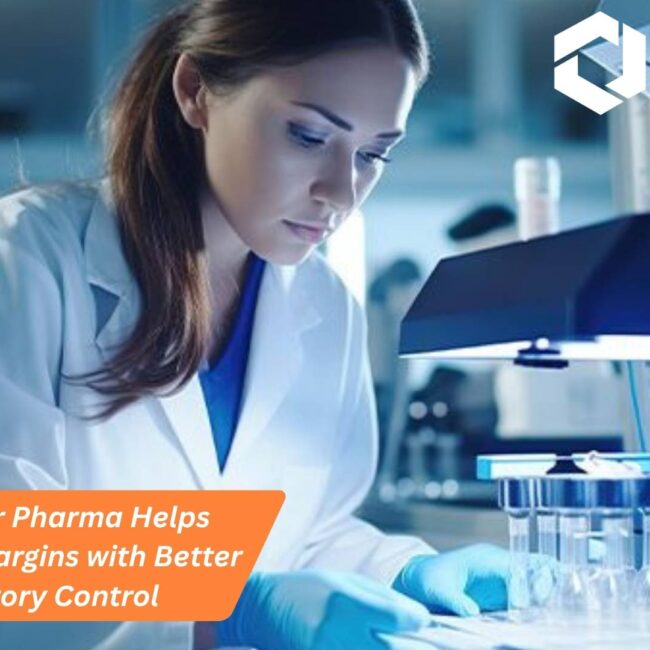 SAP Business One Pharma dashboard showing batch tracking inventory and real-time insights