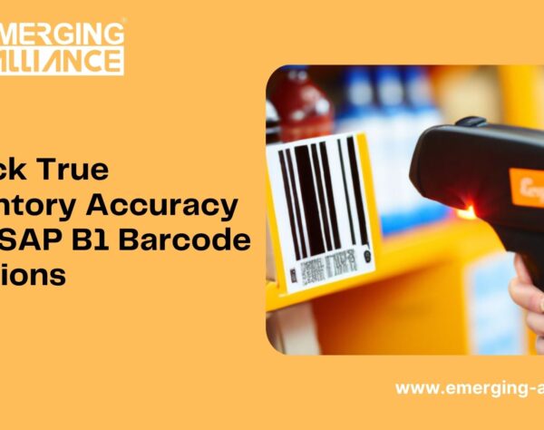 SAP B1 Barcode solution improving warehouse accuracy and real-time inventory visibility