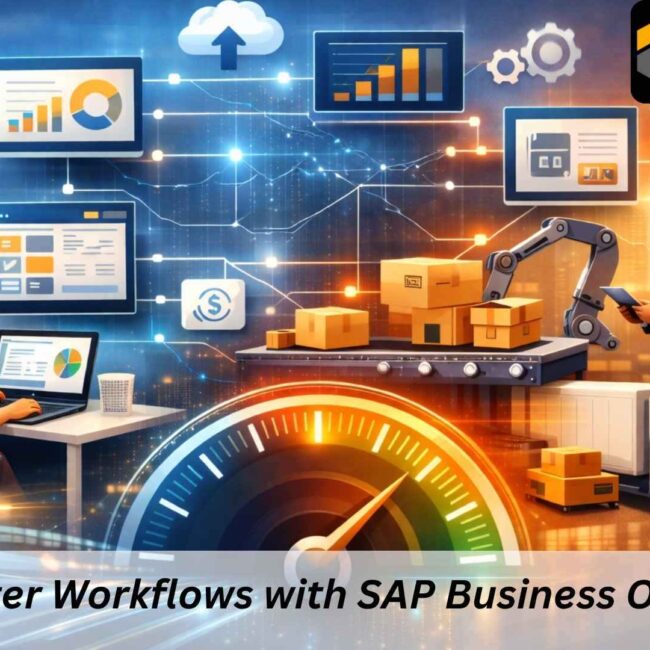 SAP Business One add-ons dashboard showing automated workflows and real-time reporting