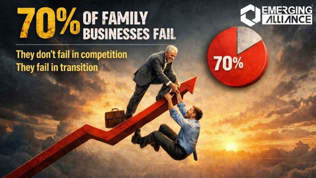 Family business transition failure due to lack of systems and control