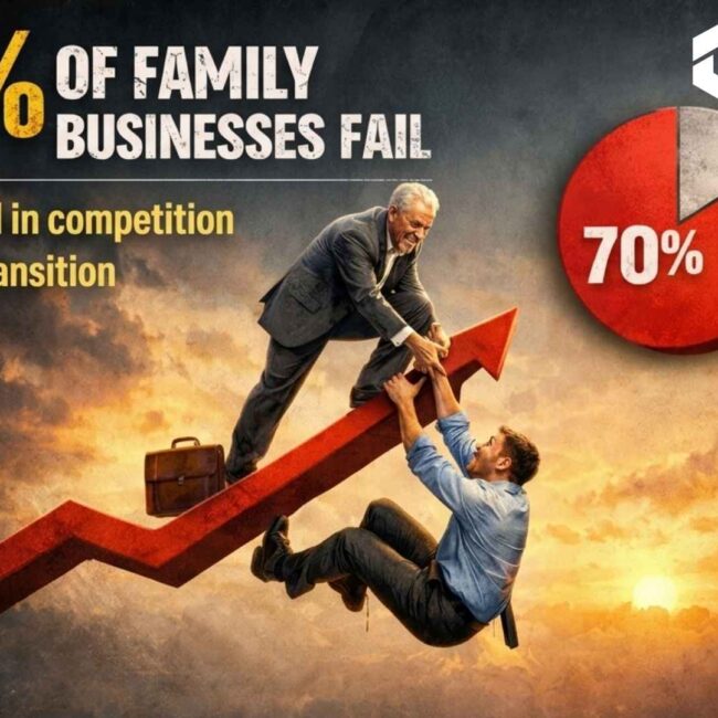 Family business transition failure due to lack of systems and control