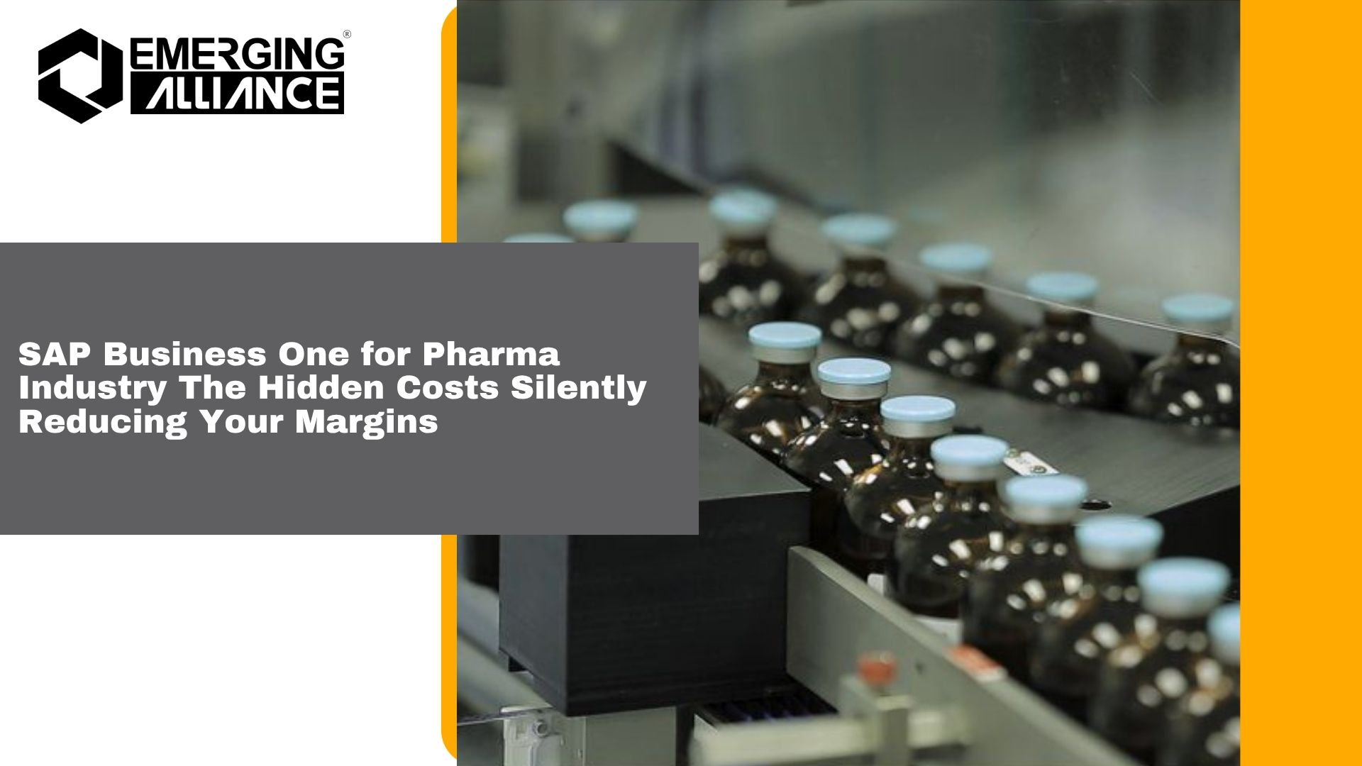 SAP Business One for pharma industry improving compliance, inventory visibility, and batch traceability