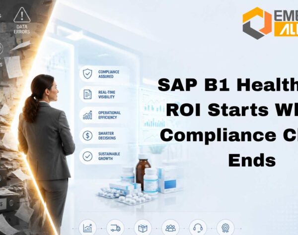 SAP B1 healthcare compliance automation dashboard for hospitals and healthcare providers