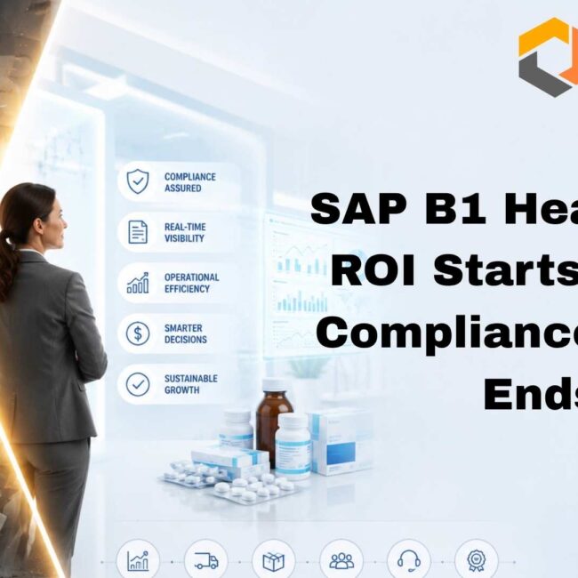 SAP B1 healthcare compliance automation dashboard for hospitals and healthcare providers