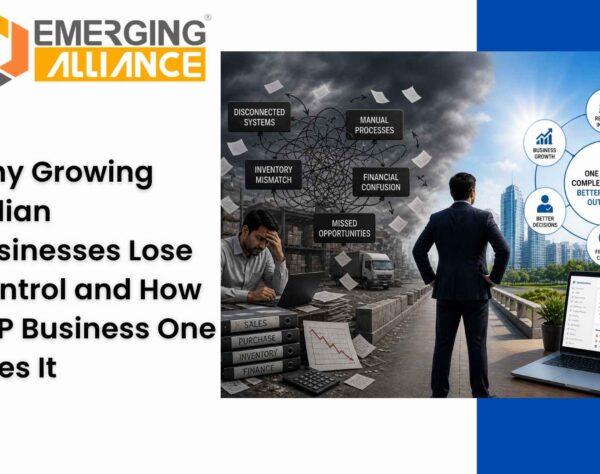 Growing Indian business struggling with manual operations and chaos, streamlined using SAP Business One ERP dashboard for centralized control and real-time insights