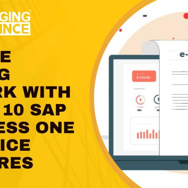 Reduce billing errors with SAP Business One E-Invoice