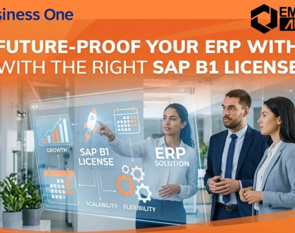 Enterprise leaders planning digital transformation with the right SAP B1 License for scalable ERP growth