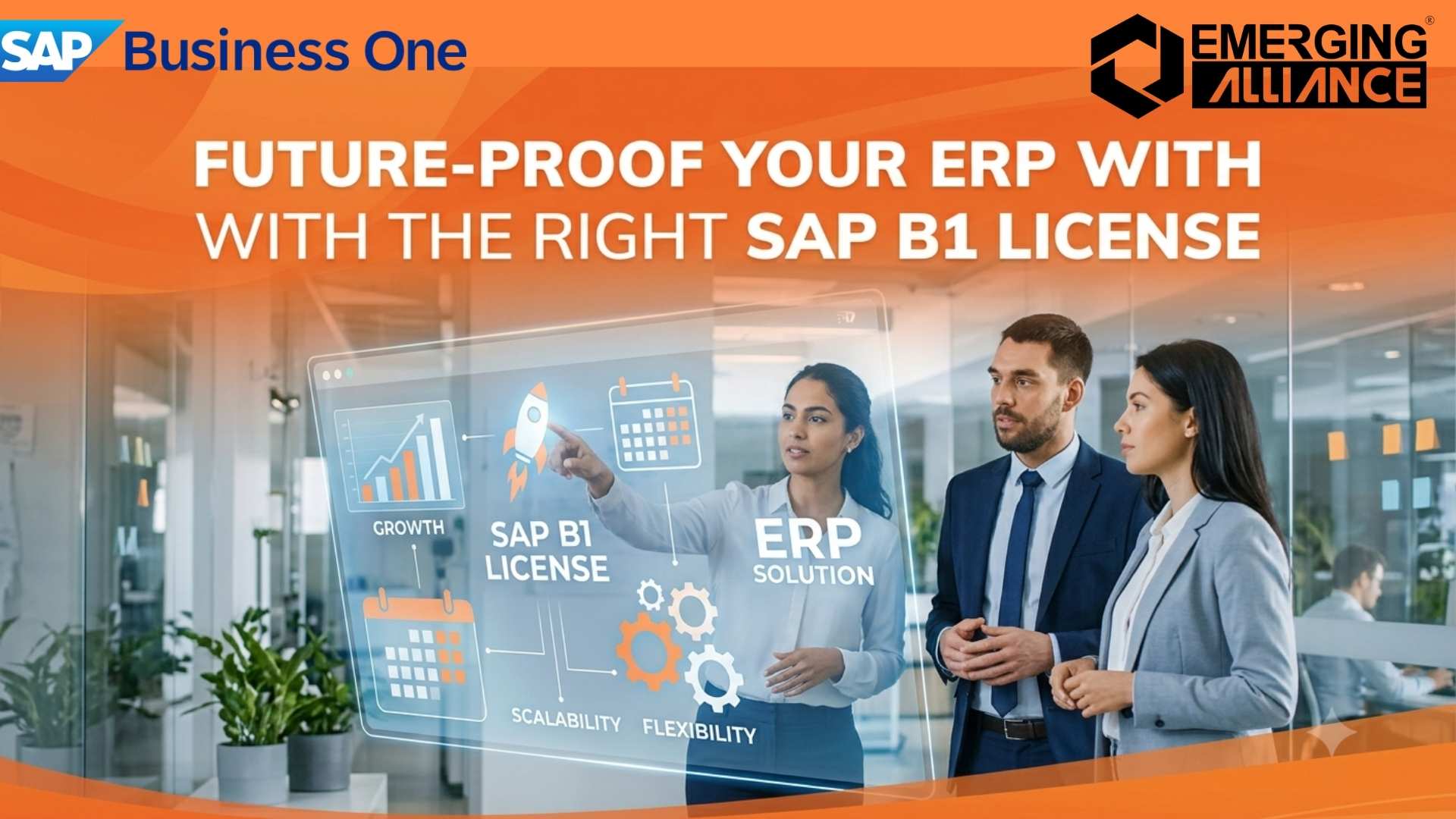 Enterprise leaders planning digital transformation with the right SAP B1 License for scalable ERP growth