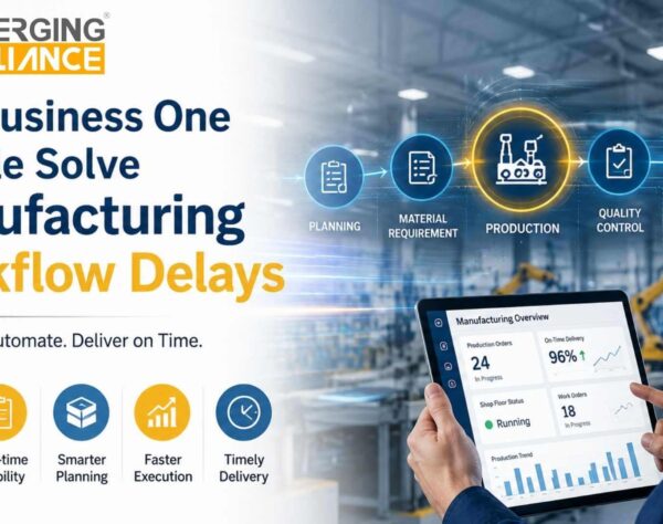 SAP B1 Modules dashboard improving manufacturing planning inventory and workflow efficiency